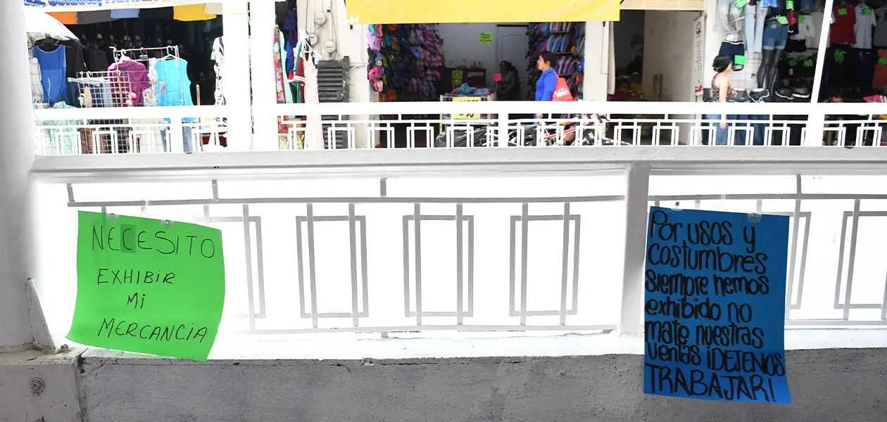 Comerciantes del pasaje Arteaga denuncian prohibición de venta tras 40 años de tradición
