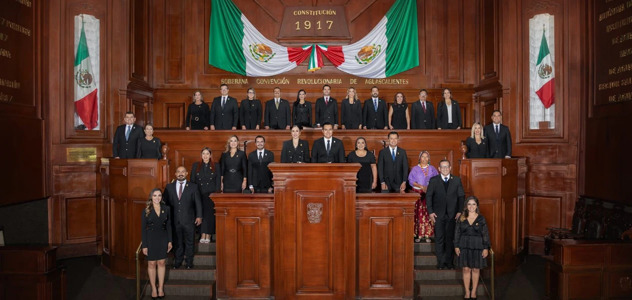 Destaca Congreso de Aguascalientes en productividad legislativa