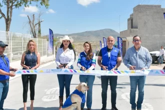 Entregó TJ dos nuevas vialidades en Tepezalá