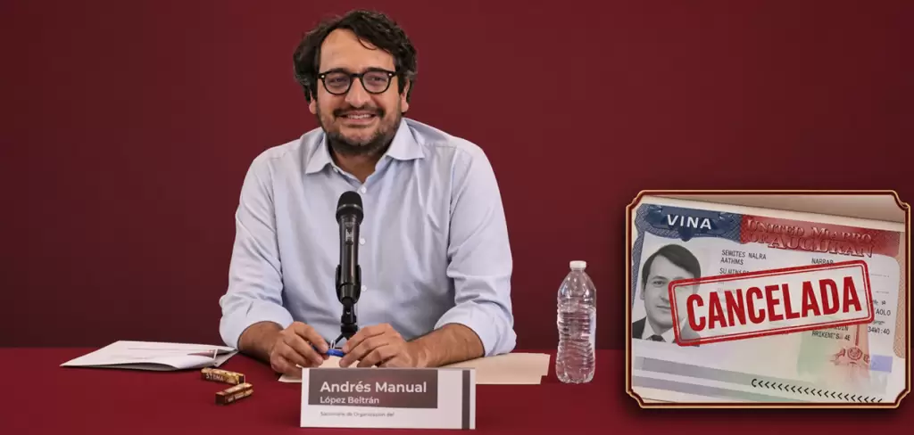 Estados Unidos cancela su visa a Andy