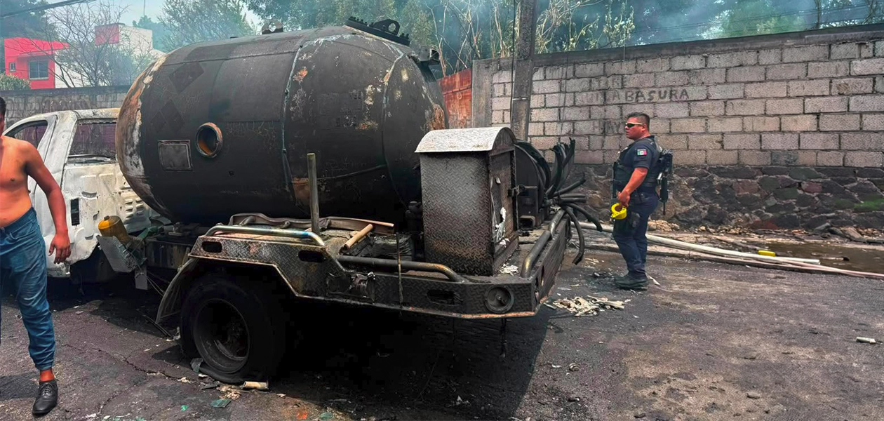 Explosión de pipa de gas deja al menos 20 lesionados en Cuernavaca