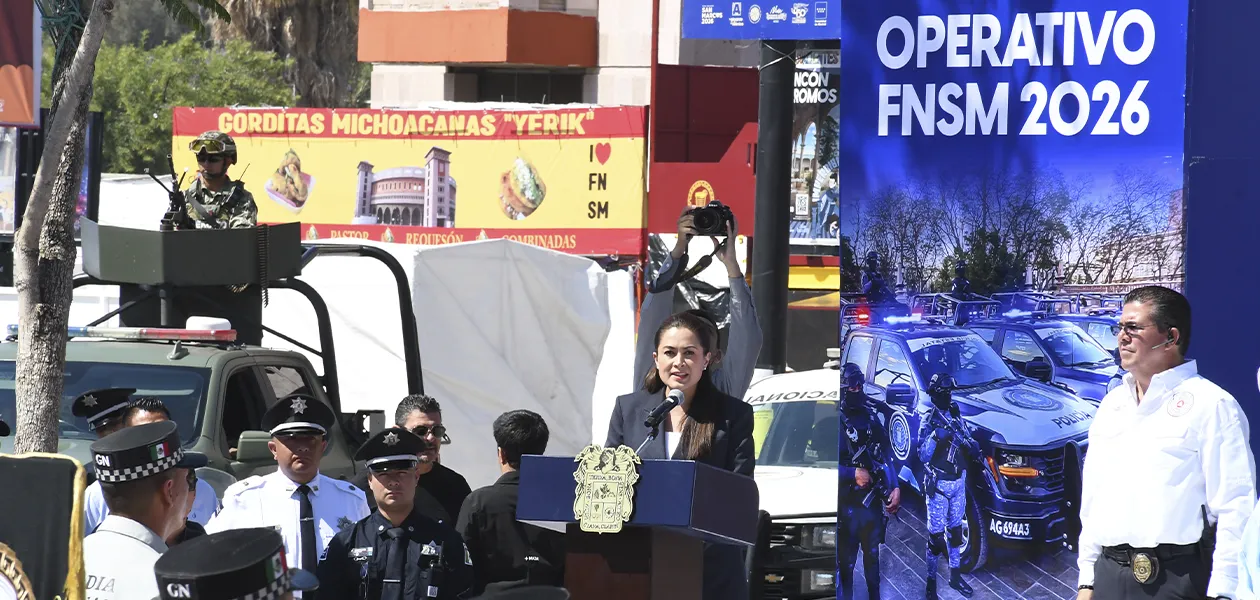 Garantiza Tere Jiménez una Feria Nacional de San Marcos 2026 segura