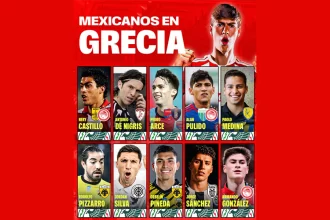 González se une a lista de jugadores mexicanos que jugaron en Grecia