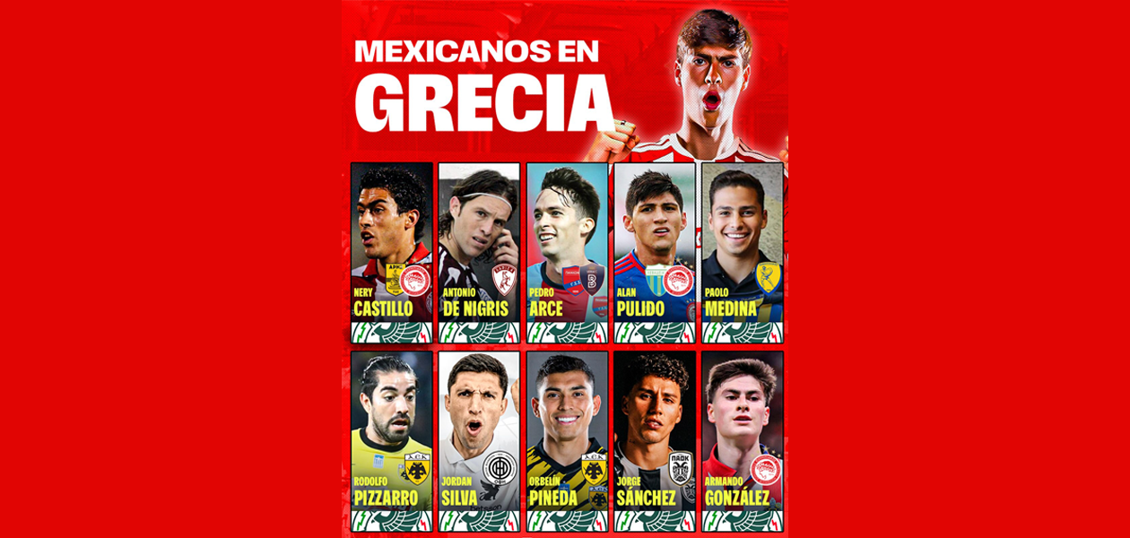 González se une a lista de jugadores mexicanos que jugaron en Grecia