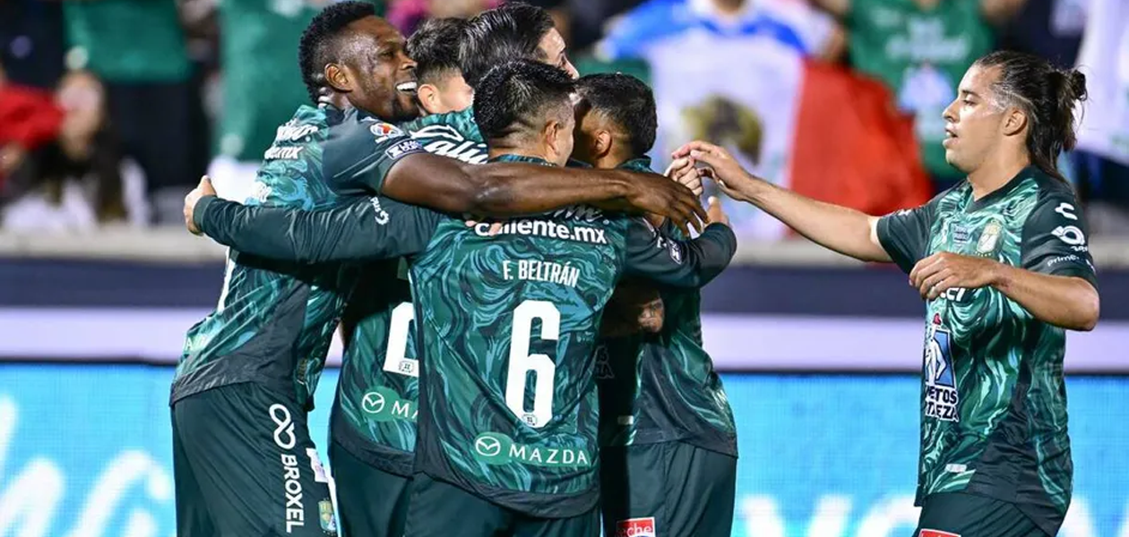 León goleó al Real Salt Lake y clasificó a semifinales