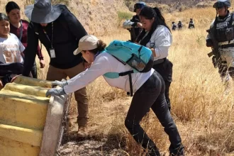 Madres buscadoras realizan operativo en Aguascalientes