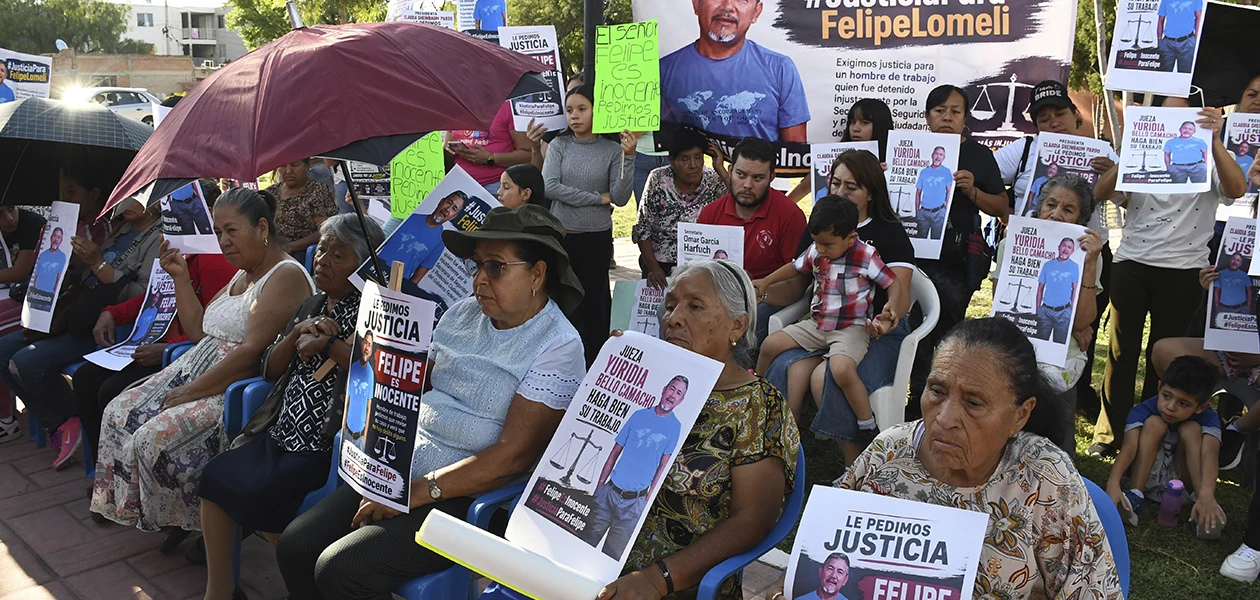 Nada se le puede probar a Felipe, porque no es delincuente