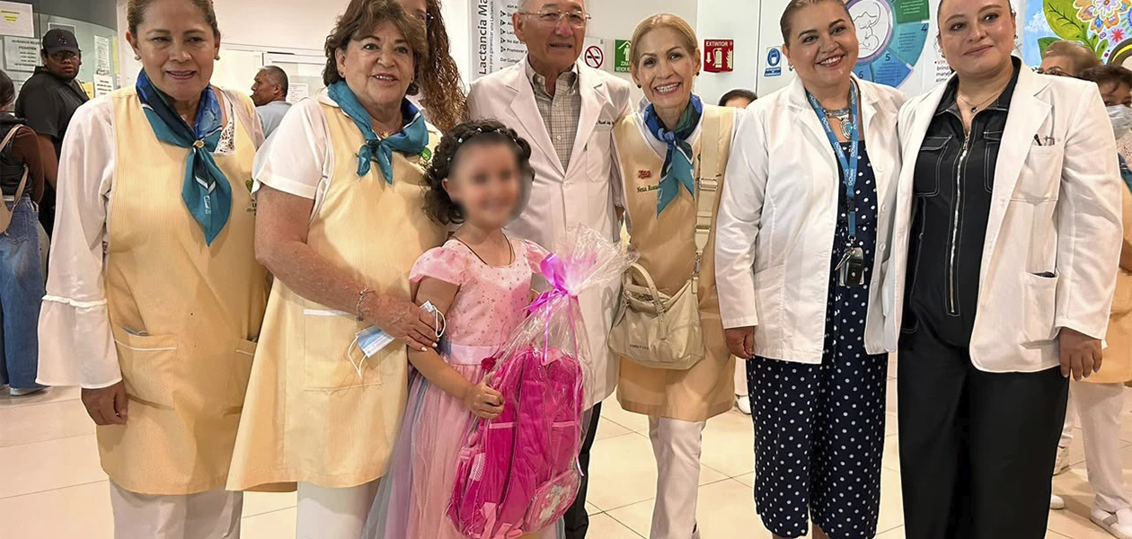 Niña de 8 años vence al cáncer en el IMSS