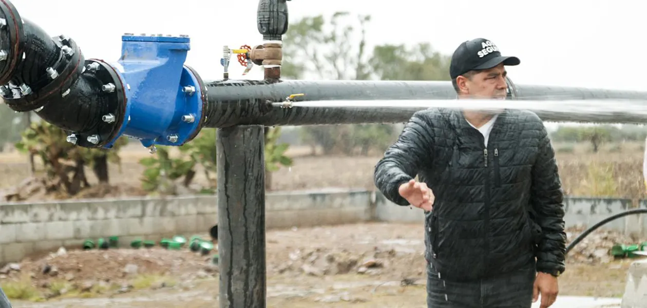 Nuevo pozo en Buenavista de Peñuelas garantiza agua con Leo Montañez