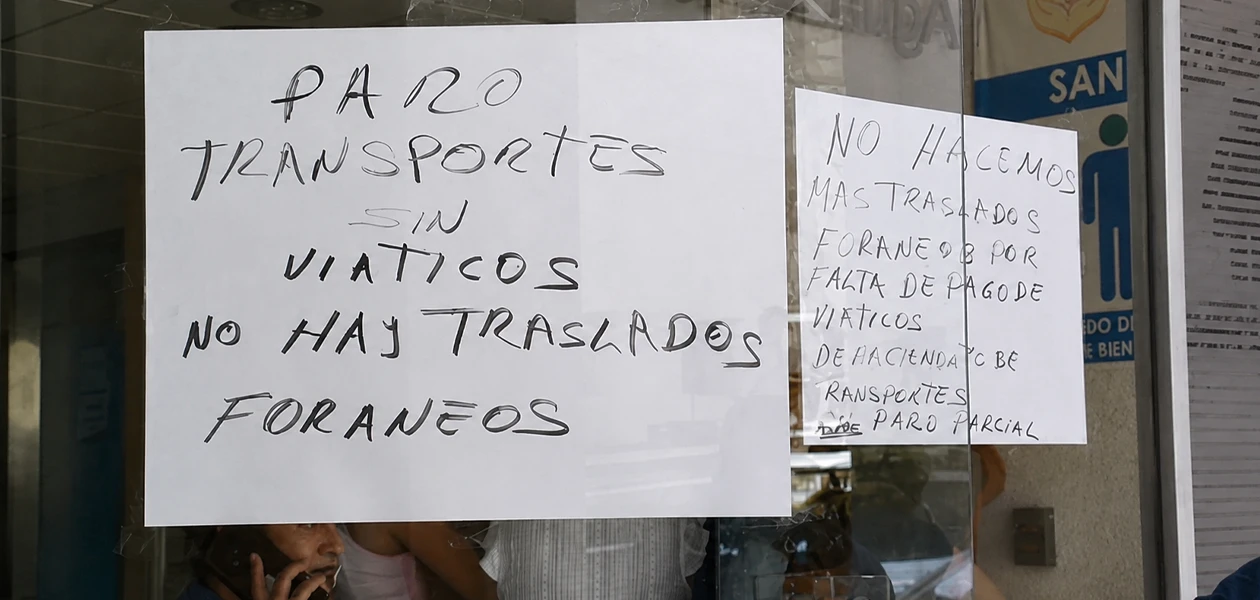Paran ambulancias y suspenden traslados foráneos en el ISSSTE