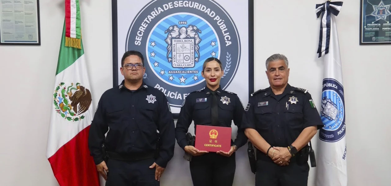 Policías estatales participaron en seminario de Seguridad en China