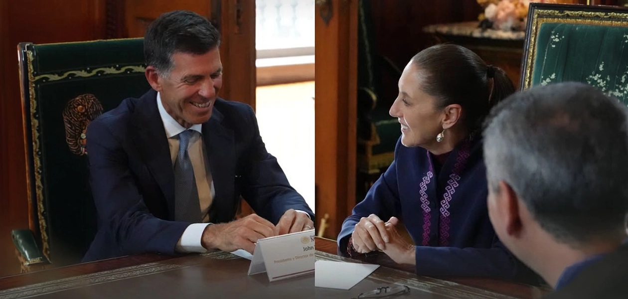 Presidenta se reúne con líder de Goldman Sachs
