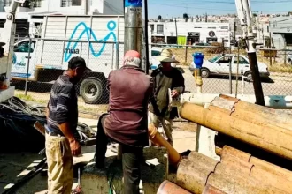 Refuerza Leo reparación de pozos de agua potable