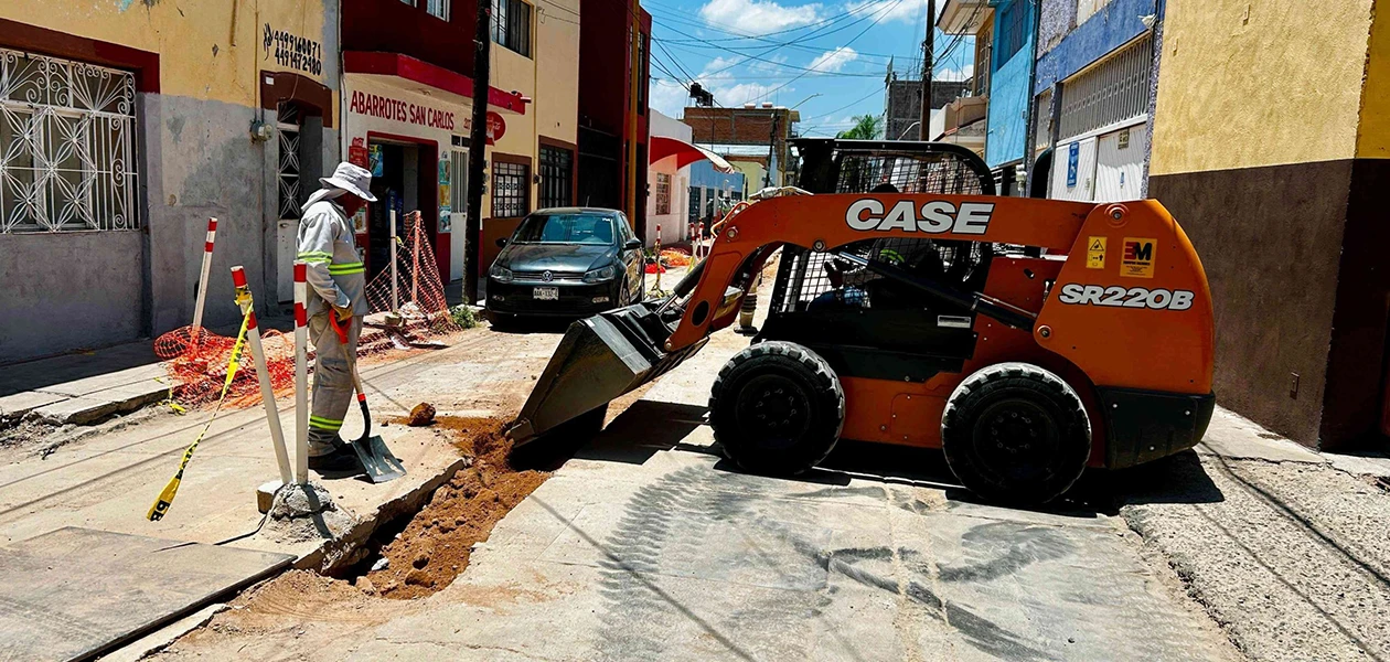 Rehabilitación de red sanitaria en la colonia Del Carmen