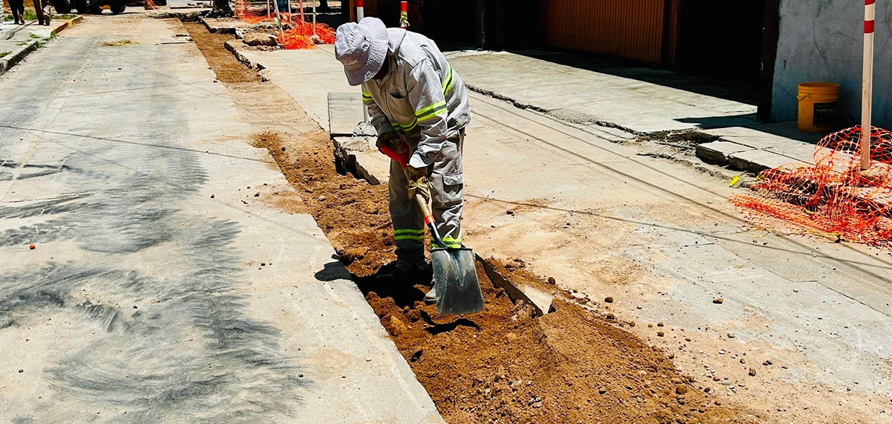 Rehabilitación de red sanitaria en la colonia Del Carmen