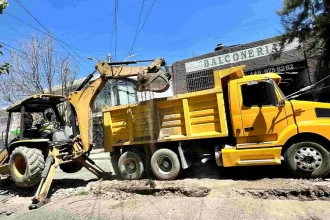 Rehabilitan red de alcantarillado en la colonia Del Trabajo en Aguascalientes