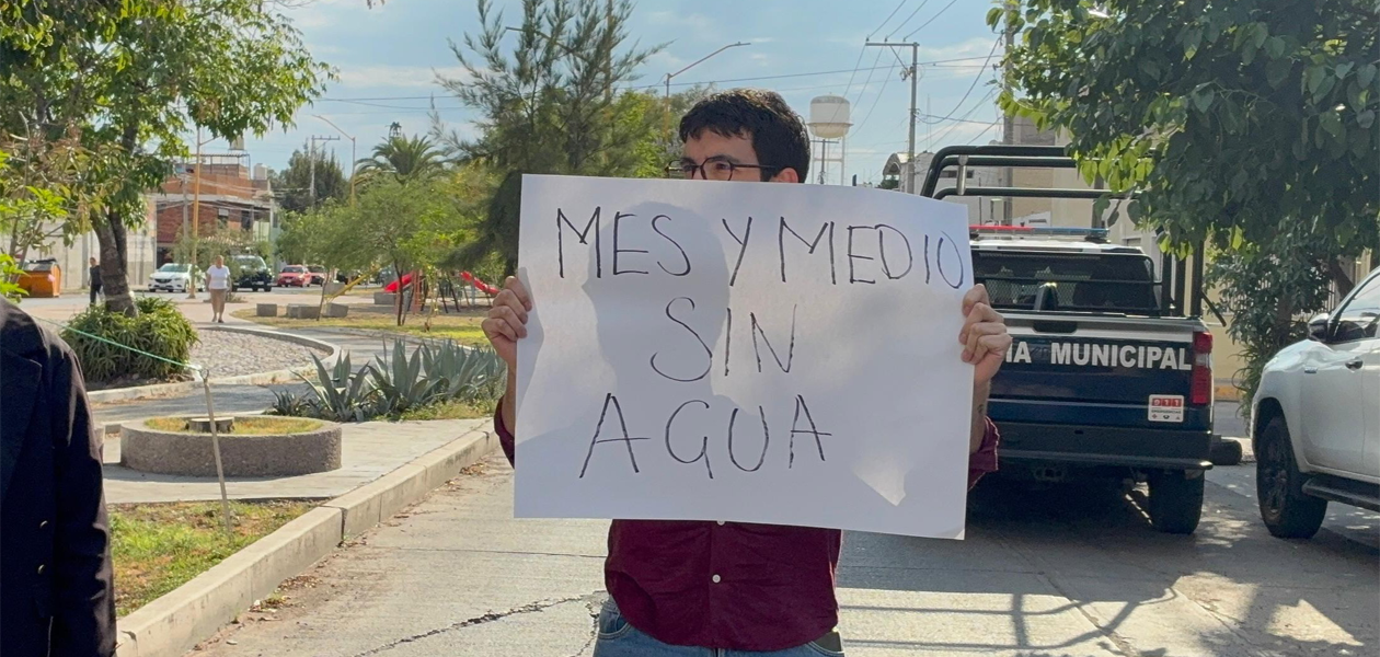 Se agudiza desabasto de agua en colonias del oriente