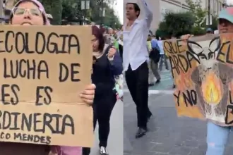 Se manifiestan en la capital; defienden la biodiversidad