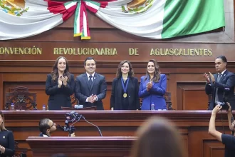 Sesión Solemne en el Congreso de Aguascalientes