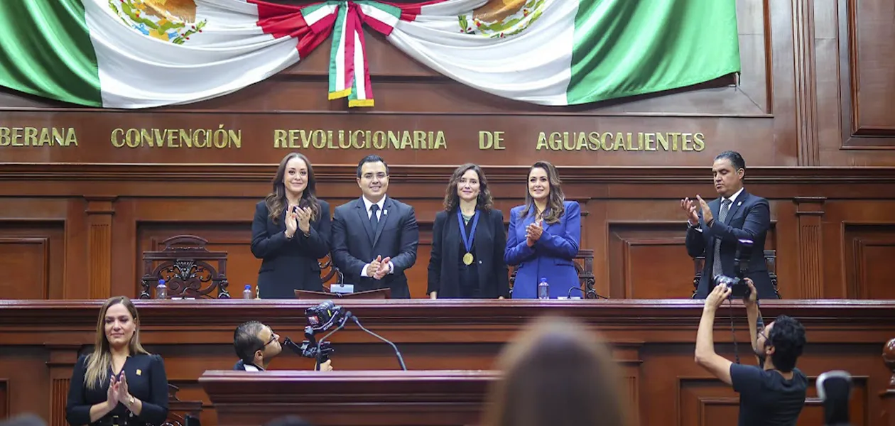 Sesión Solemne en el Congreso de Aguascalientes