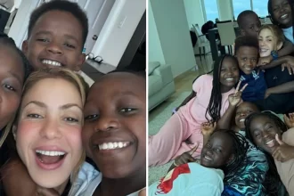 Shakira llevó a los "Ghetto Kids" a la playa