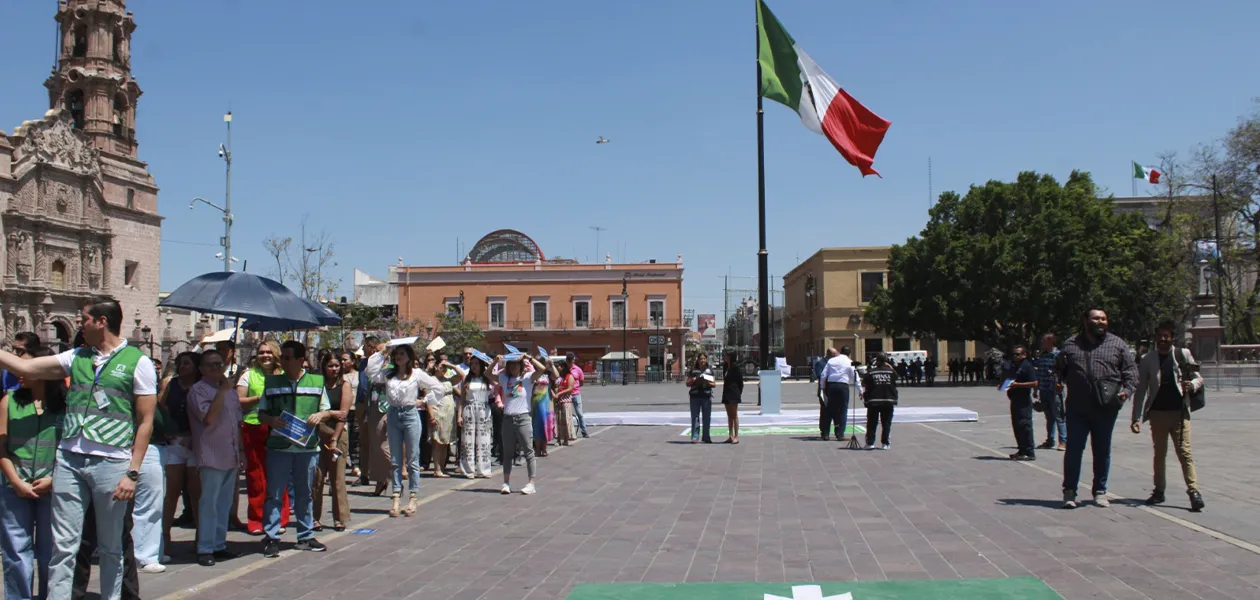 Simulacro en Aguascalientes toma por sorpresa a la población