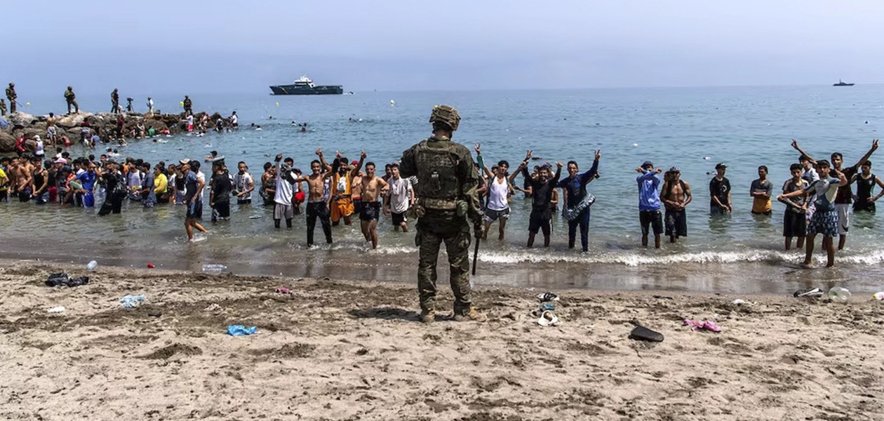 Sube a 72 cifra de muertos por intento masivo de entrar a Ceuta en España