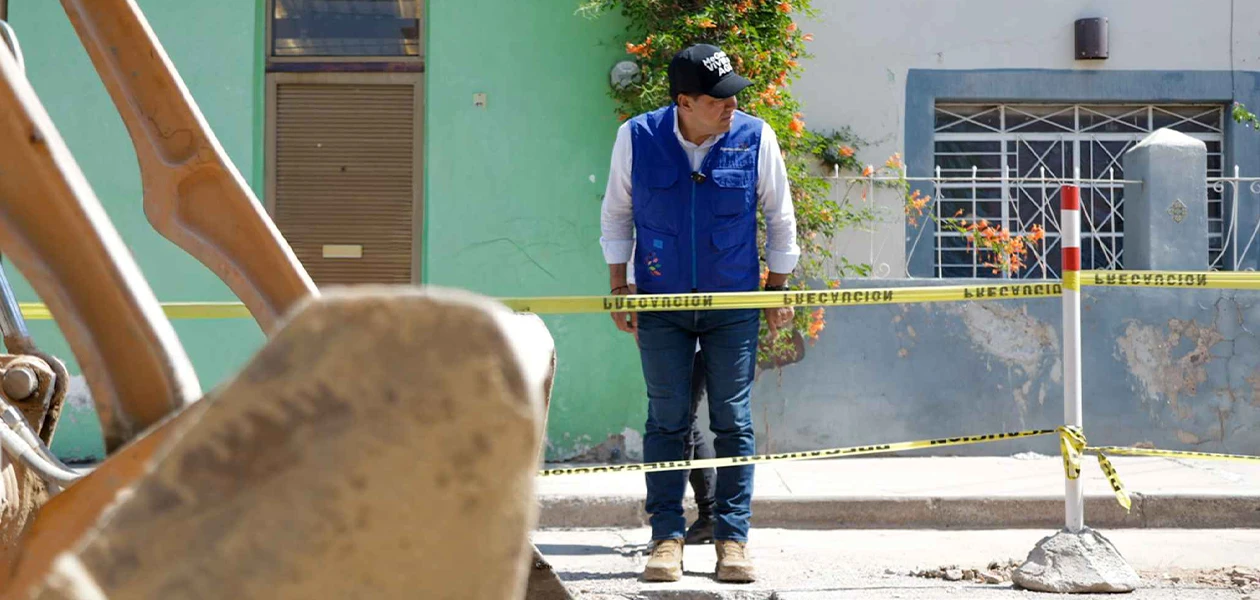 Supervisa Leo rehabilitación de red sanitaria