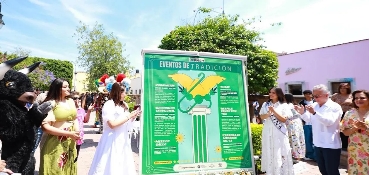 Tere Jiménez devela Bando Solemne: Inicia la Feria de San Marcos 2026