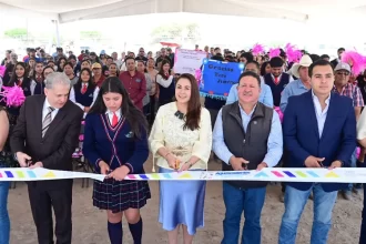 Tere Jiménez impulsa la educación en Asientos con nuevos planteles Conalep y Telebachillerato