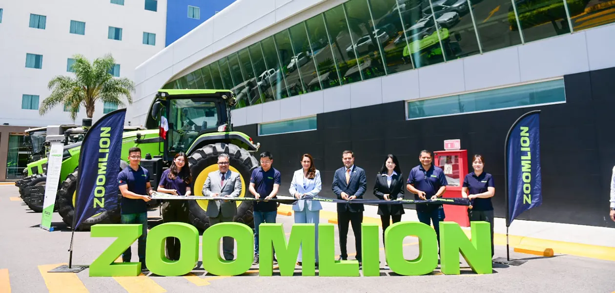 Tere Jiménez inaugura centro de ZOOMLION con inversión de 90 millones de pesos en Aguascalientes