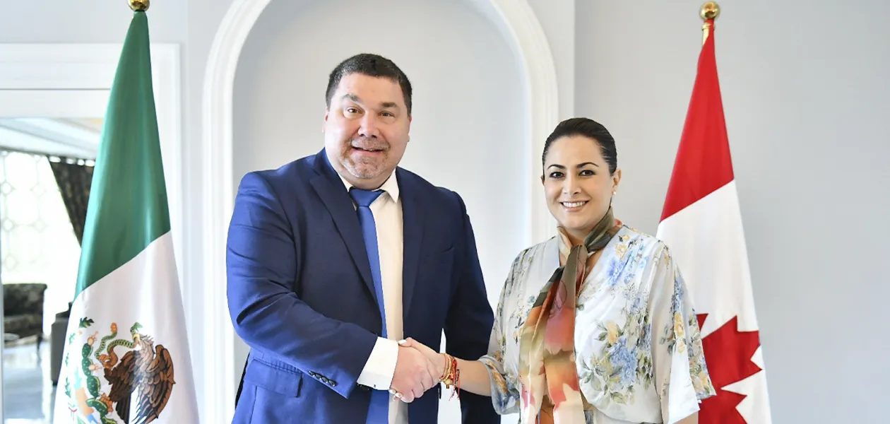 Tere Jiménez y Cónsul de Canadá Acuerdan Impulsar el Desarrollo Económico de Aguascalientes
