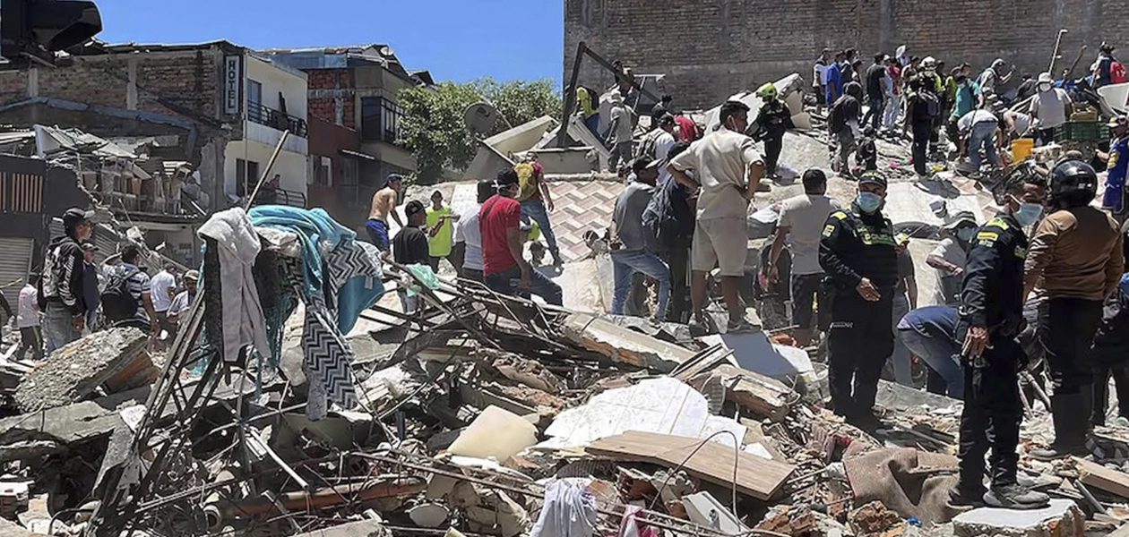 Tragedia en Colombia por el sismo