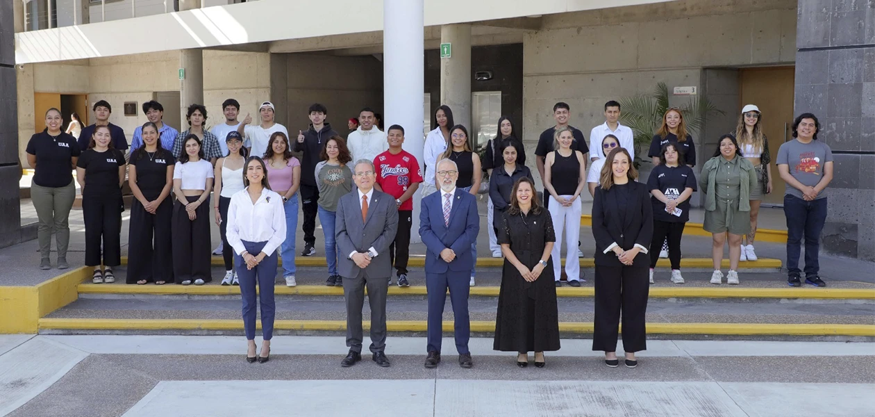 UAA da bienvenida a estudiantes de intercambio