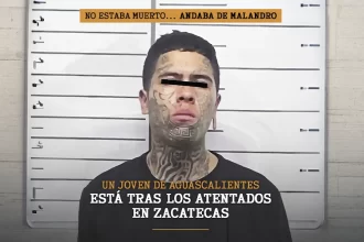 Un joven de Aguascalientes está tras los atentados en Zacatecas