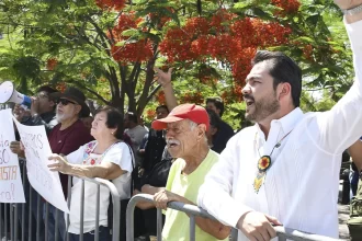 Visita de Ayuso aumentó temperatura política en Aguascalientes