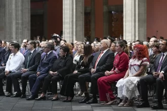 Asiste gobernadora Tere Jiménez al Segundo Informe de Gobierno de la presidenta de México, Claudia Sheinbaum
