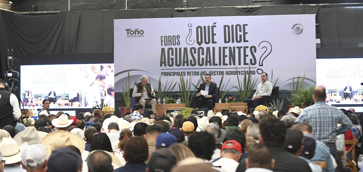 Atiende Toño al campo local para impulsar iniciativas desde el Senado
