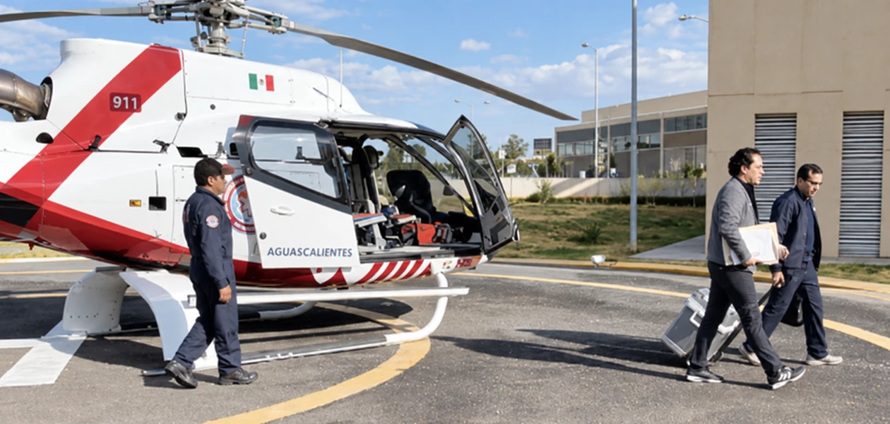 CR brindó apoyo con ambulancias a los estados de Jalisco y Zacatecas