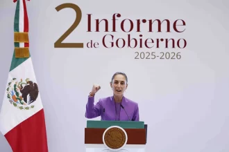 Claudia Sheinbaum rindió su segundo informe de gobierno