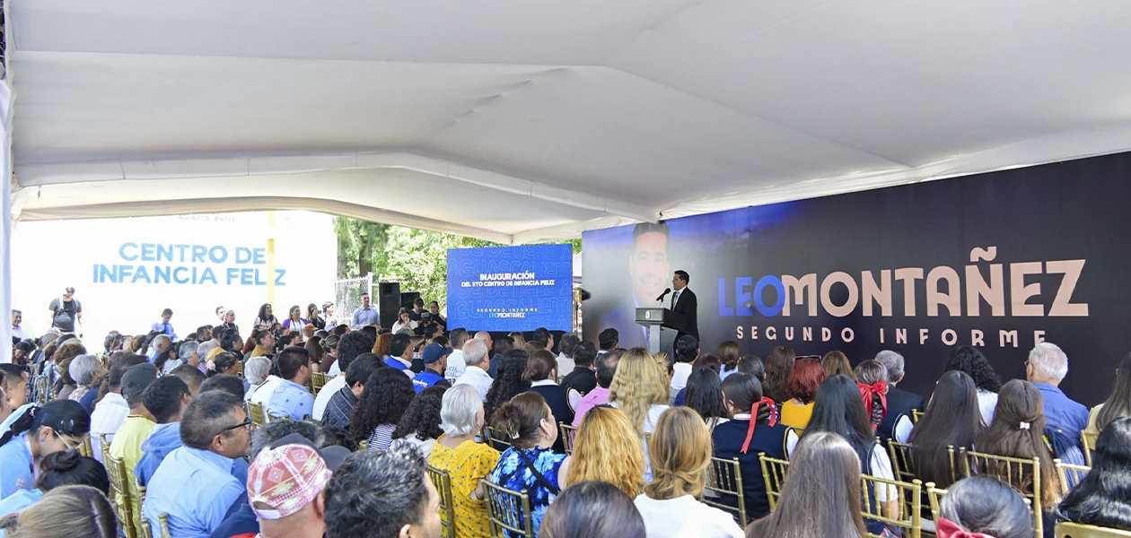 Inaugura Leo nuevo Centro de Infancia Feliz