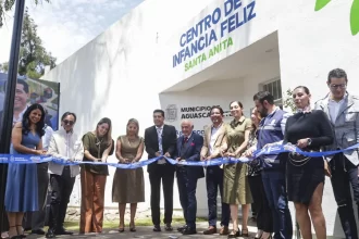 Inaugura Leo nuevo Centro de Infancia Feliz