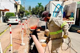 Intensifica Leo rehabilitación de redes sanitarias