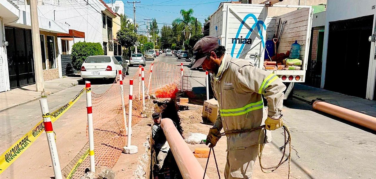 Intensifica Leo rehabilitación de redes sanitarias