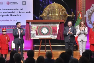 Lotería Nacional conmemora 22 años de la UIF