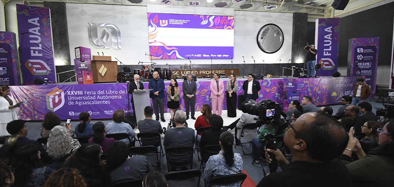 Presenta la UAA XXVIII Feria del Libro